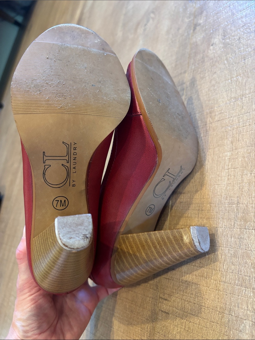 Vintage Chinese laundry heels on up retro - Picture 3 of 6
